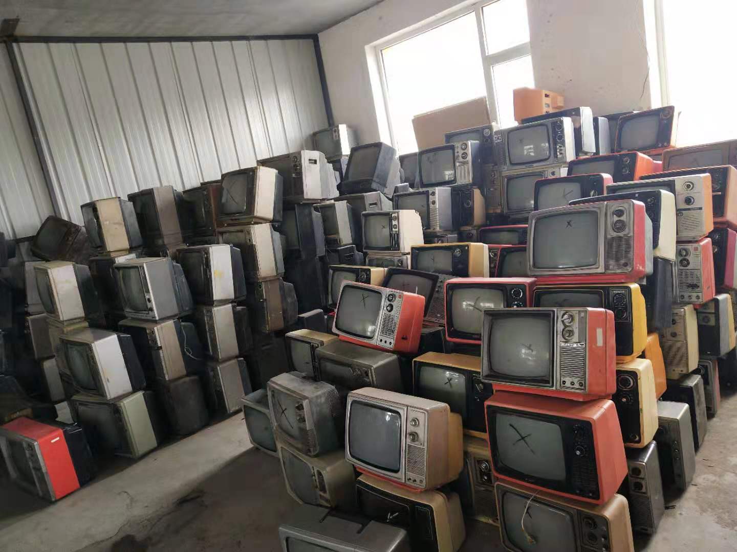 70-80年代 复古 老式怀旧12 14 17寸黑白电视机老旧物件橱窗装饰