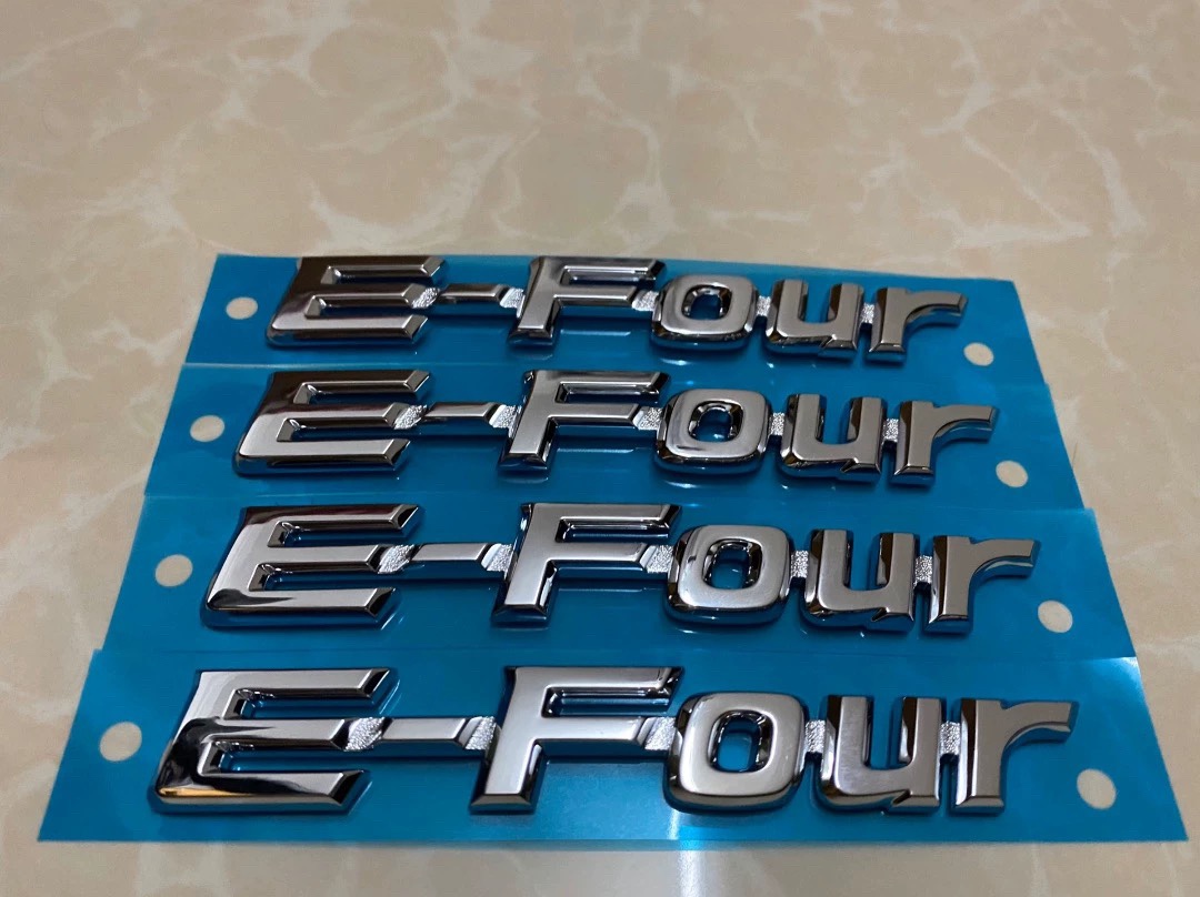 适用于丰田埃尔法V6车标改装英文字母后尾标车贴盾牌威尔法轮毂盖