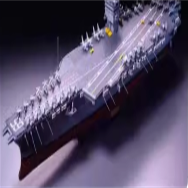 美国新企业号 核动力航空母舰 号手 田宫 1/350 成品模型送货上门