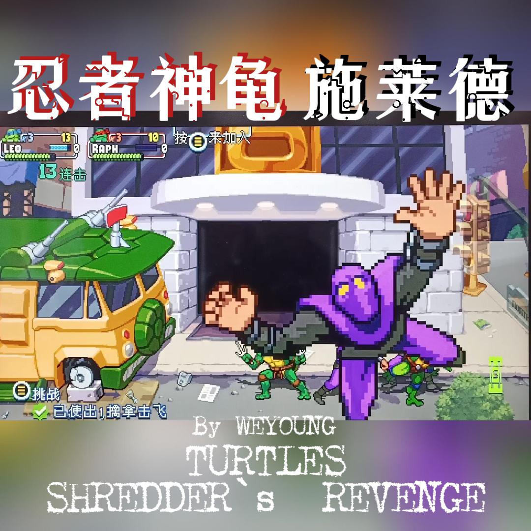 忍者神龟施莱德的复仇电脑版中文版中文语音次元震撼DLC生存模式