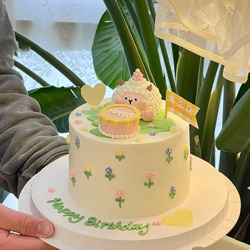 白羊座蛋糕生日蛋糕同城配送星座儿童男孩女宝创意定制上海全国店