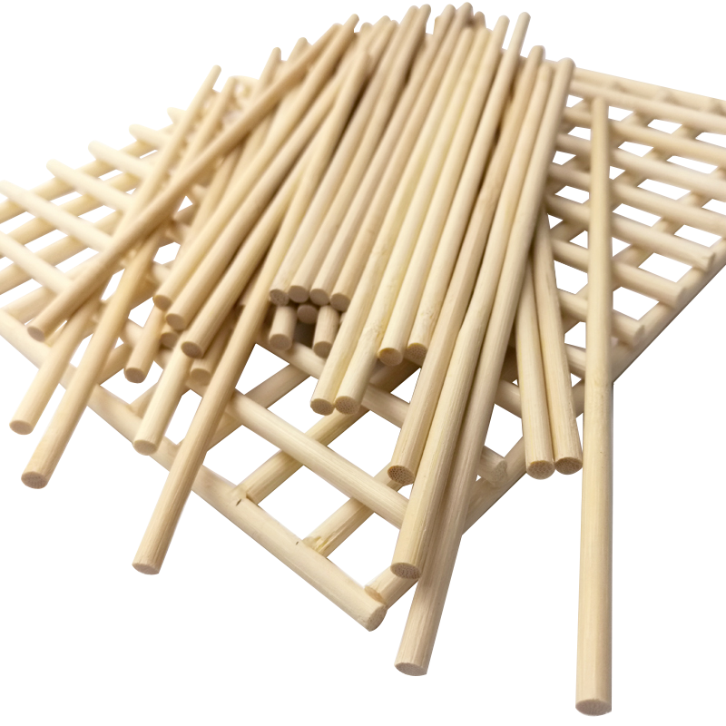 一次性筷子手工作品diy制作房子模型材料圆棒竹棒竹棍竹签雪糕棒