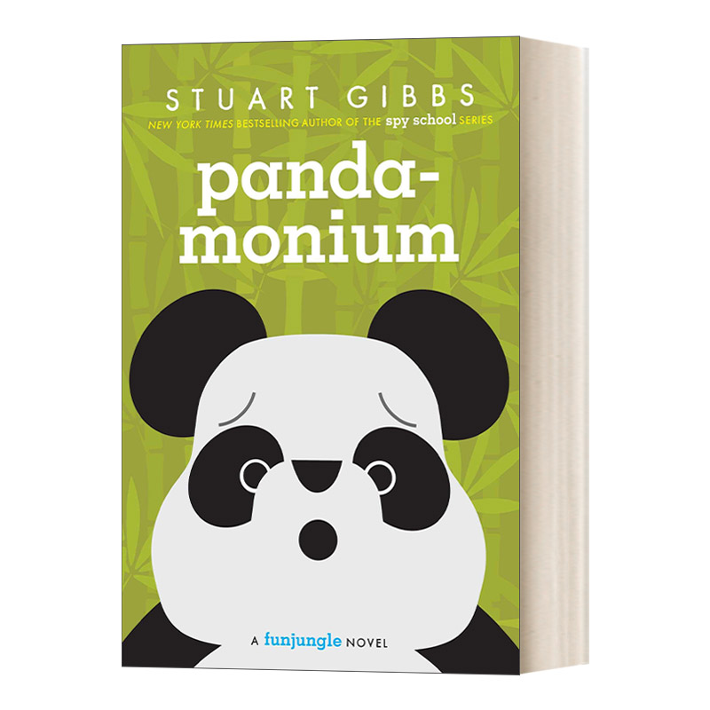 欢乐丛林系列 大熊猫去哪了 Panda-monium  英文原版儿童悬疑小说 进口英语书籍
