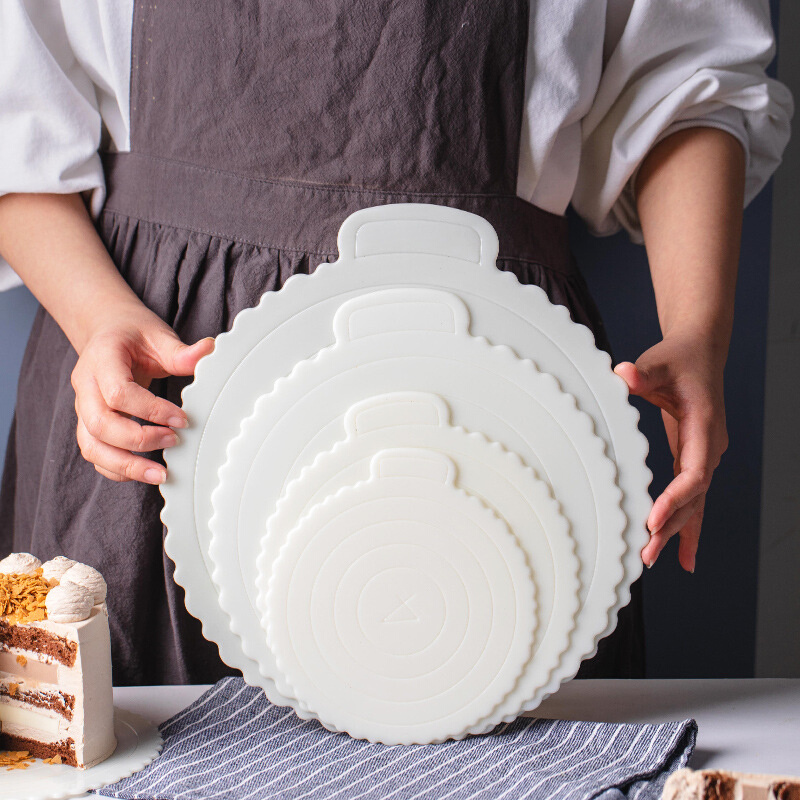 生日蛋糕垫片可重复使用蛋糕塑料底托4寸6寸8寸烘焙家用垫片