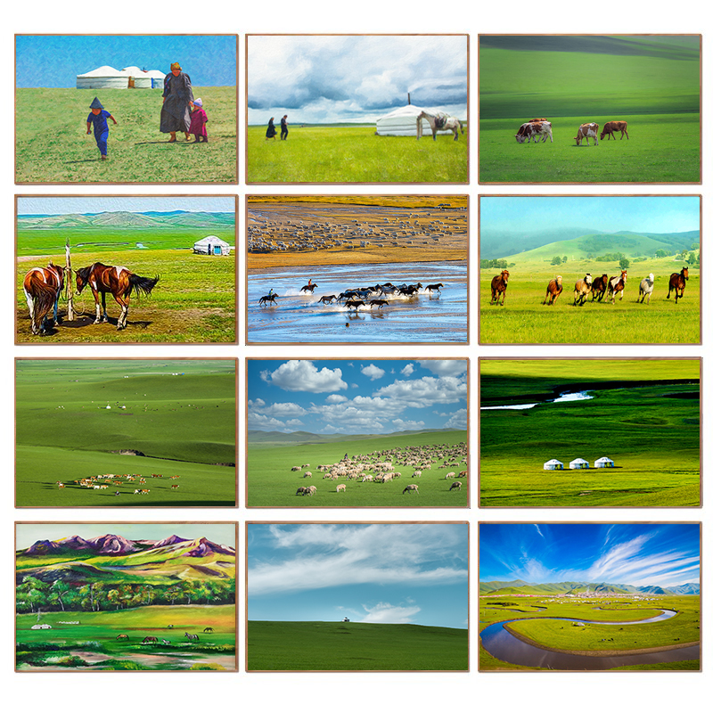 蒙古图片风景