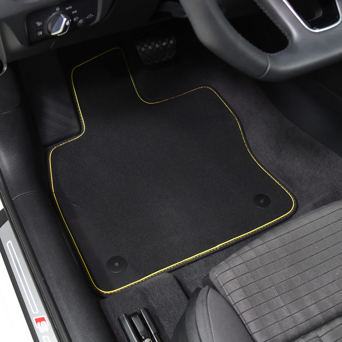 Turbo丝绒原装位脚垫适用于奥迪新A5脚垫四门coupe敞篷S5脚垫 RS5