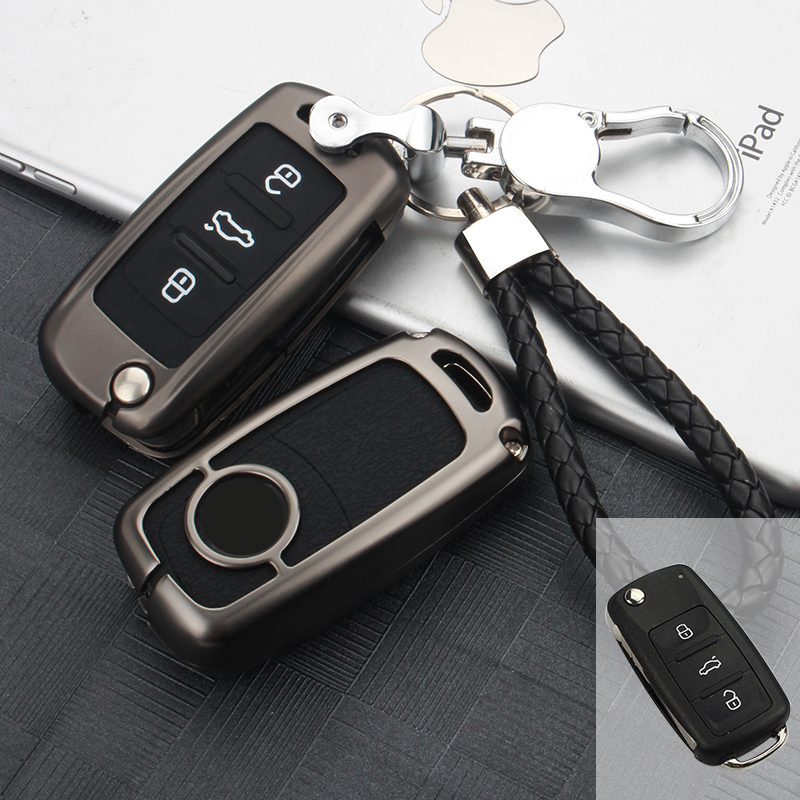 适用大众2016款老帕萨特钥匙包扣壳13/15款帕萨特B5专用车遥控套