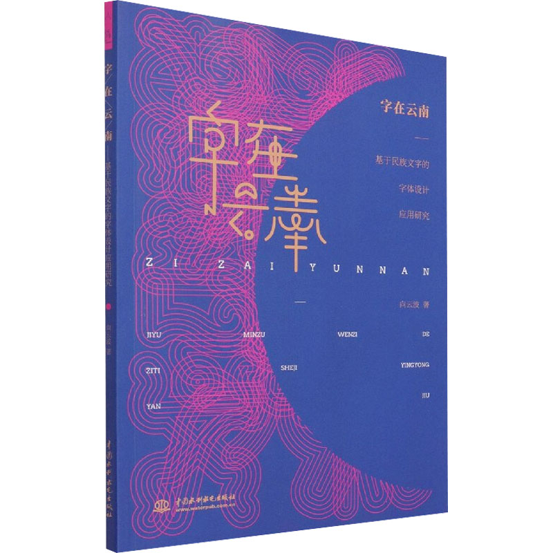 字在云南 基于民族文字的字体设计应用研究 向云波 著 中国水利水电出版社