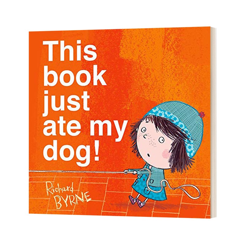 英文原版 这本书把我的狗吃了 This Book Just Ate My Dog  儿童想象力主题绘本 进口英语书籍