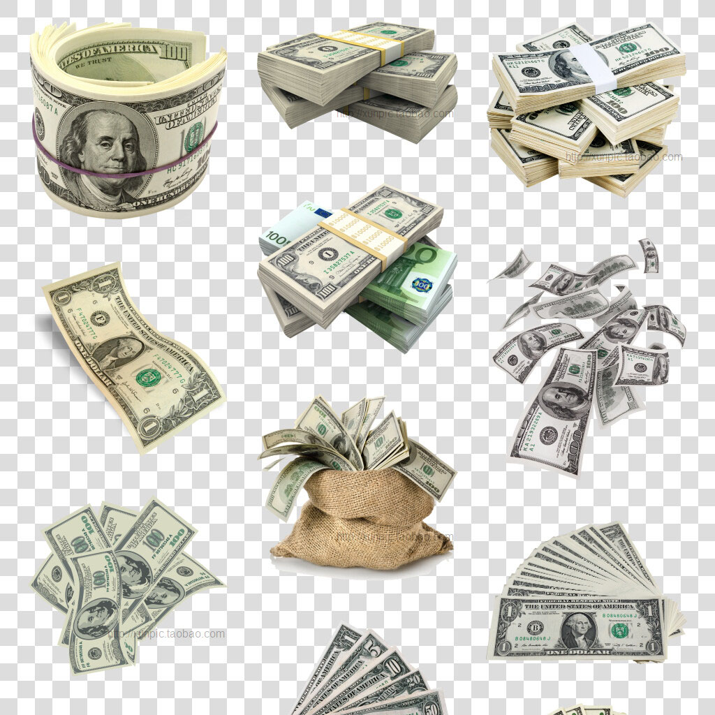 美元图片素材钞票钱币素材货币 免抠图片大全 美元 USD 钱 金融
