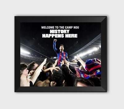 诺坎普球场巴塞罗那纪念相框 巴萨周边球迷礼品摆件挂件相框/画框