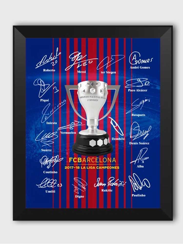 诺坎普球场巴塞罗那球迷纪念相框 巴萨周边球迷礼品摆件挂件