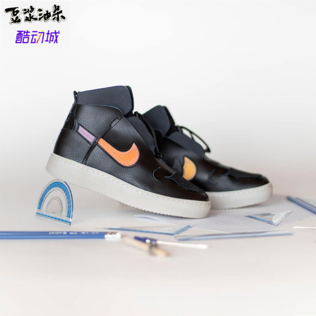 Nike/ 耐克空军VANDALISED高帮拼接断勾休闲板鞋CI7594-001-100