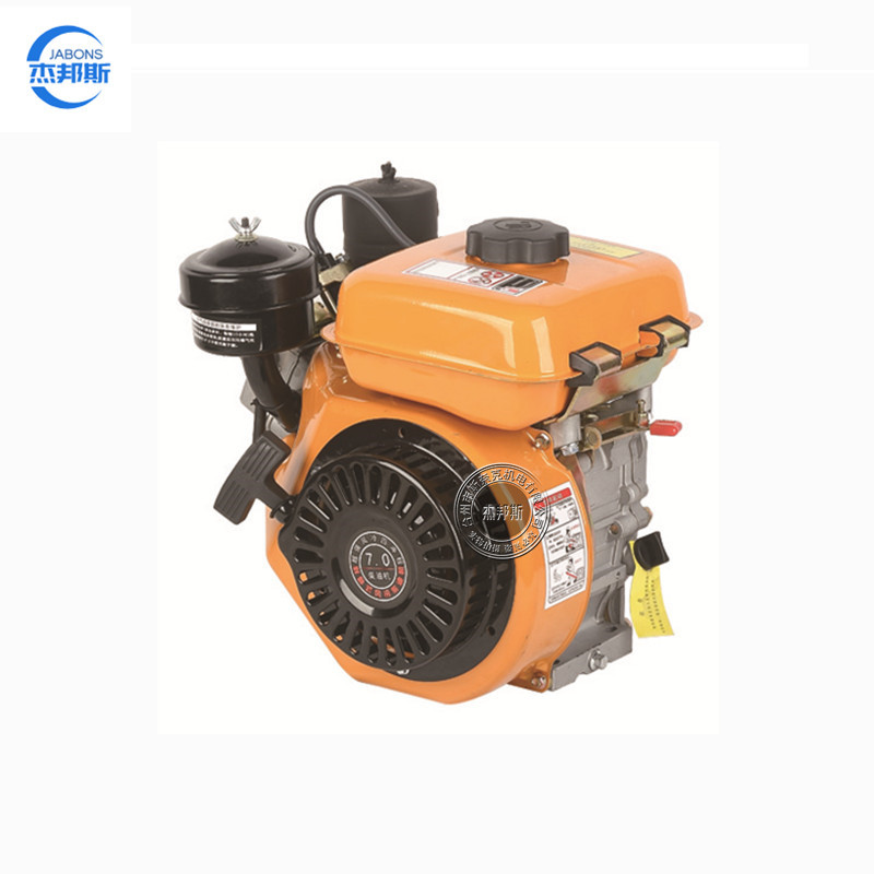新汽改柴小b型168F22Kw风冷单缸柴油发动机抽水水泵抹光机动力促