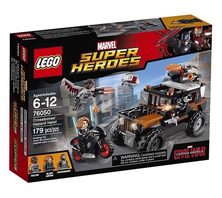 全新正品 乐高 LEGO 76050 超级英雄 美队3 内战 猎鹰 拦截叉骨