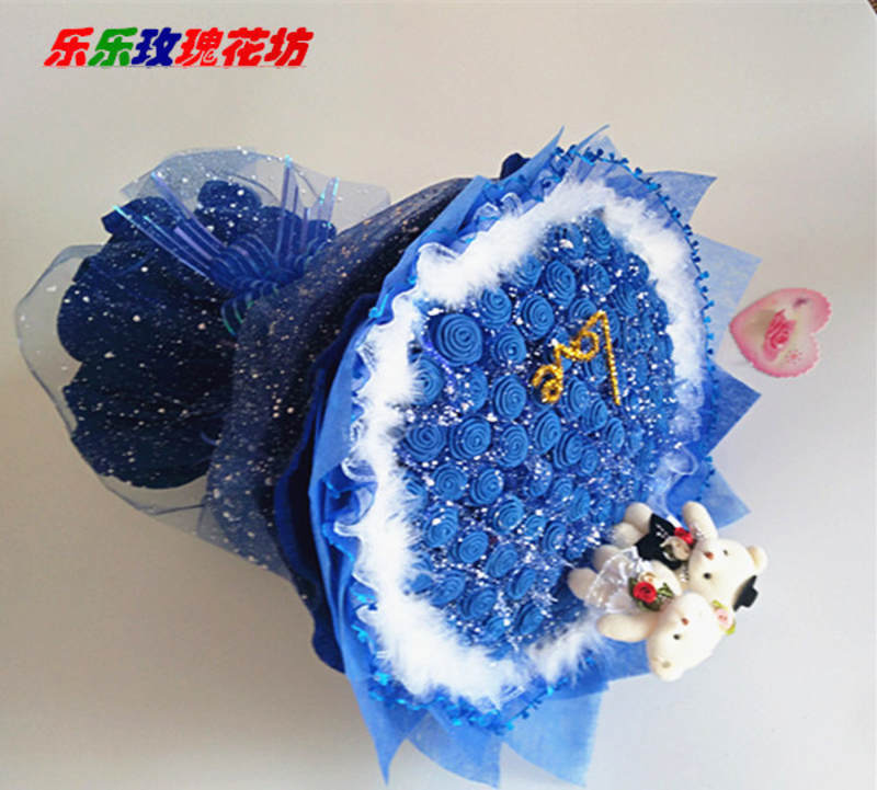 手工diy花束材料包含包装泡沫纸海绵纸折玫瑰花材料圣诞节礼物