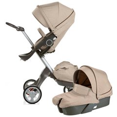 全新现货Stokke Xplory V3/V4/V5婴儿车睡篮汽车安全座椅套装xcdf