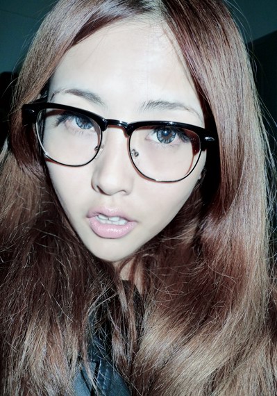 潮韩版陈冠希半框眼镜框近视眼睛框架非主流张若昀娜扎同款眼镜架