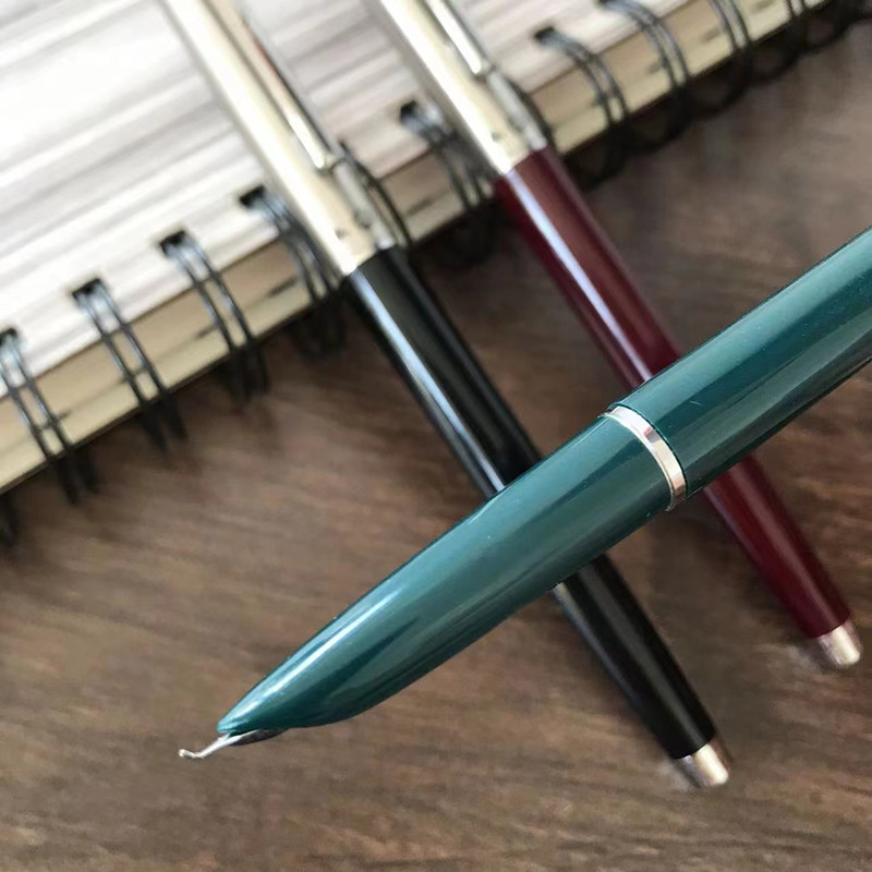 （送笔尖）永生老式软管吸墨弯尖美工钢笔学生硬笔书法练字钢笔