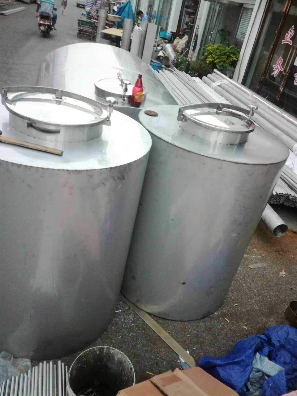 推荐不锈钢水箱 架子盒子水槽大型设备加工定做不锈钢板激光切割