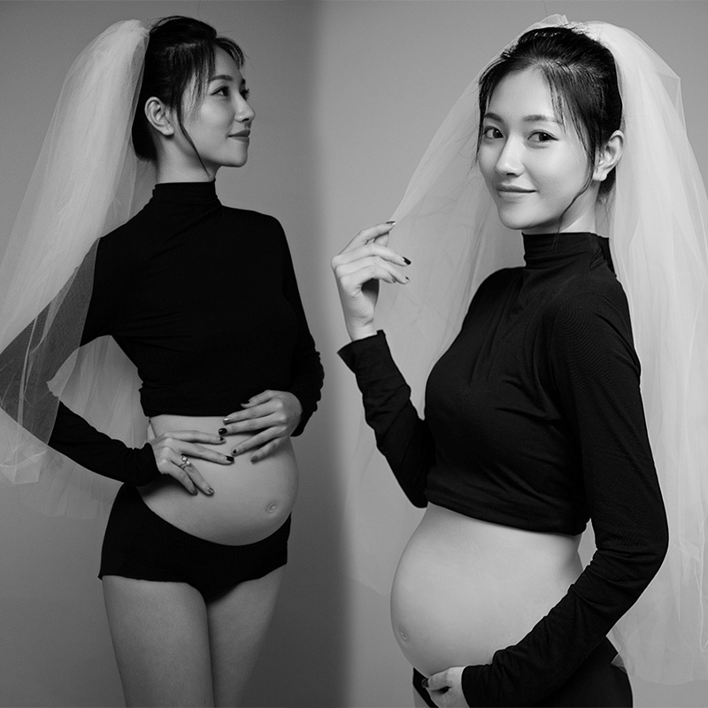 2022新款影楼孕妇主题写真服装个性唯美孕妇拍照影楼摄影衣服韩版