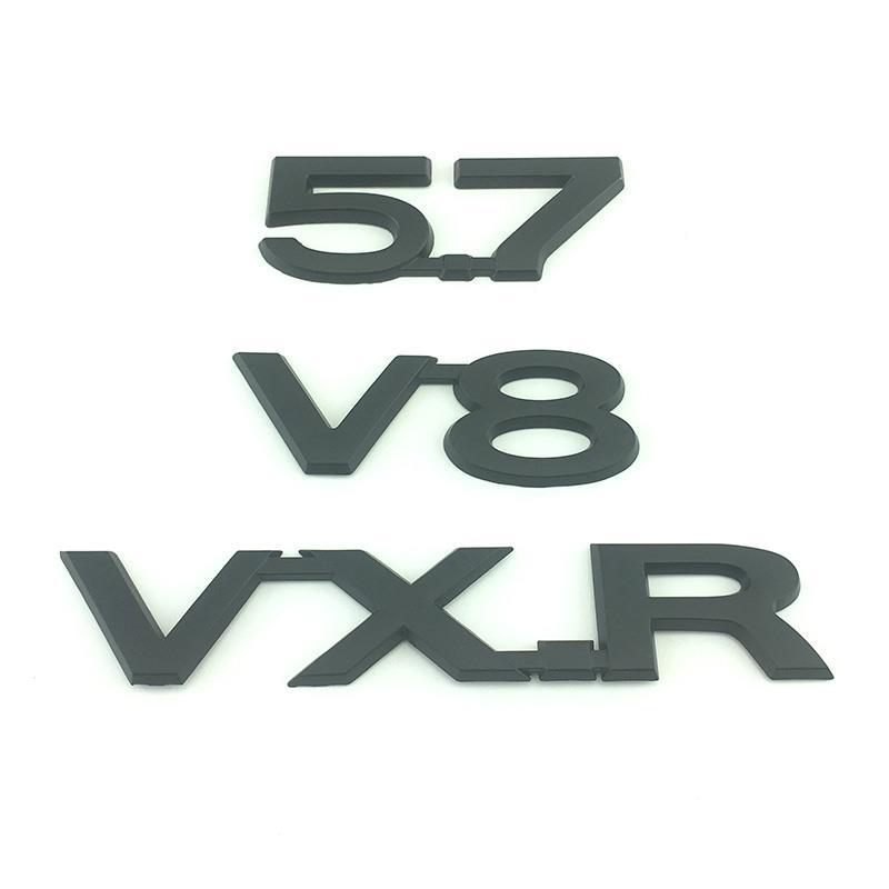 适用丰田陆地巡洋舰兰德酷路泽5.7V-XR V8英文字母车标志后尾贴标