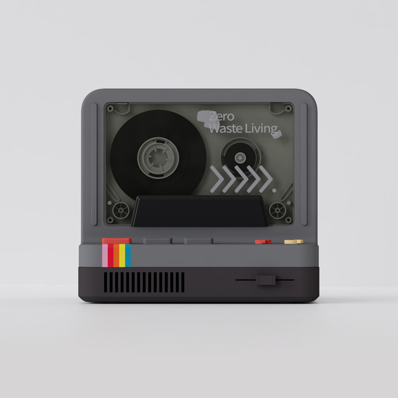 MAGNETIC TAPE BOX | 经典磁带香氛蓝牙音箱 回味80年代 复古设计