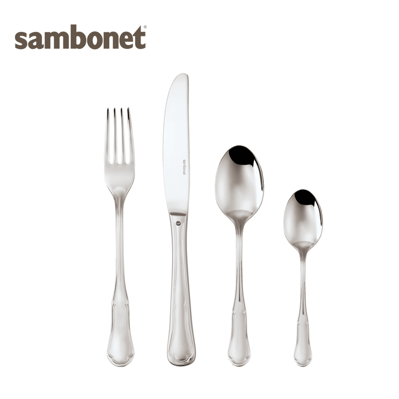 Sambonet 意大利西式优质18-10不锈钢餐具刀叉勺散件餐具