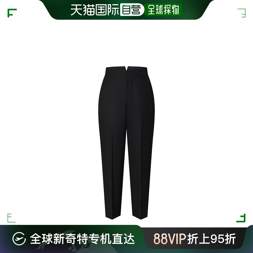 Louis Vuitton路易威登女士裤子黑色休闲条纹1AB9D4休闲裤