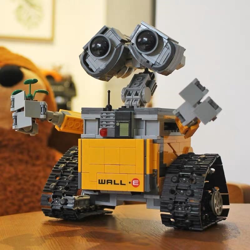 瓦力机器人高科技电影星球大战拼装积木机械玩具成人拼搭礼物