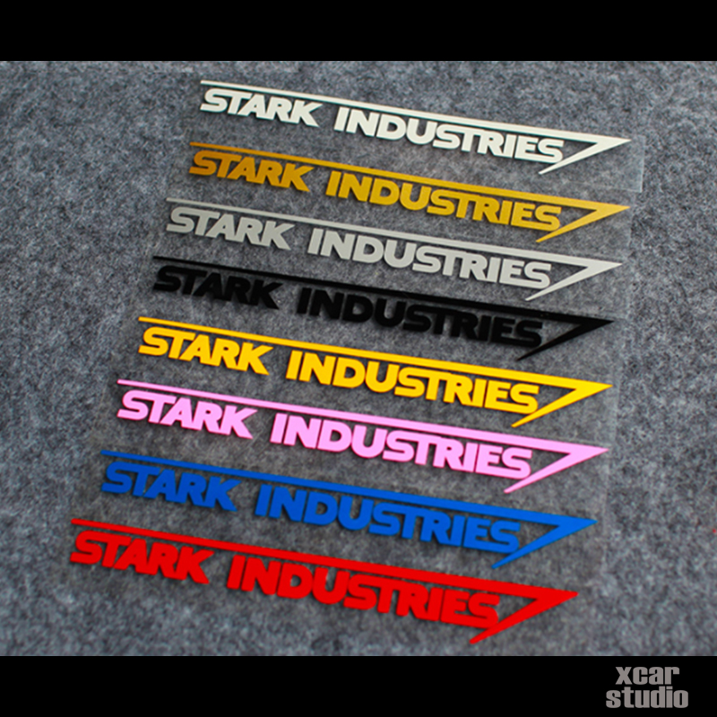 史塔克工业一对装影视相关漫威系列 钢铁侠公司 STARK INDUSTRIES