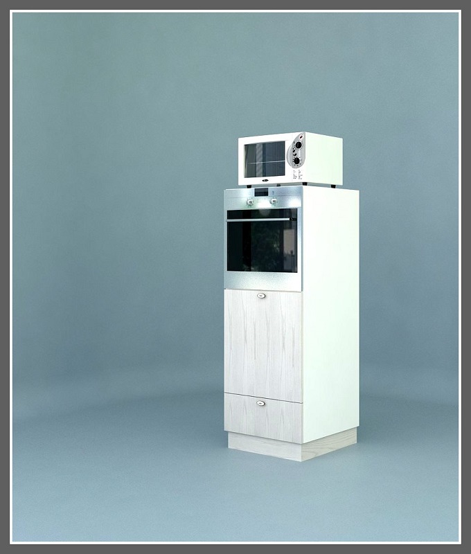 实木多层橱柜高柜定制嵌入式电器柜电烤箱柜蒸箱柜消毒柜