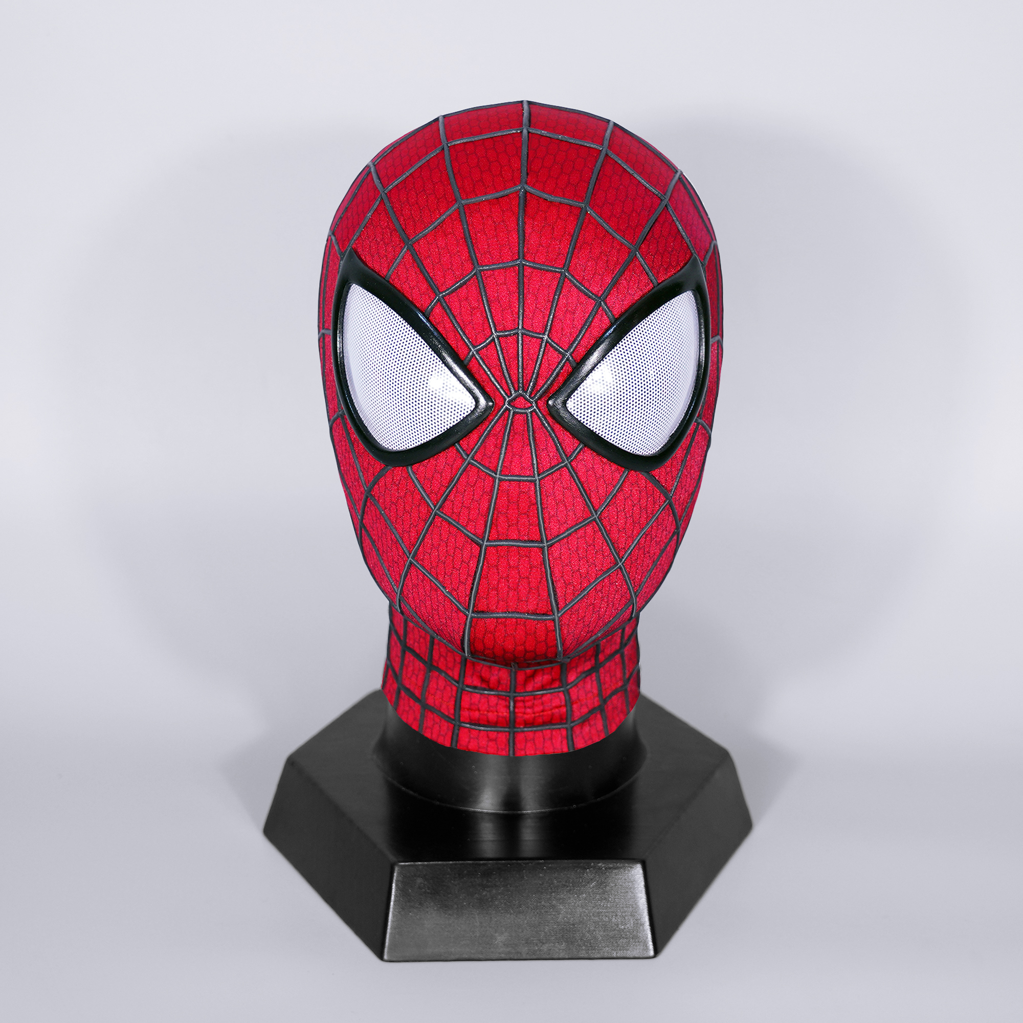 超凡蜘蛛侠2代面具电影还原加菲版彼得帕克面罩手工制作
