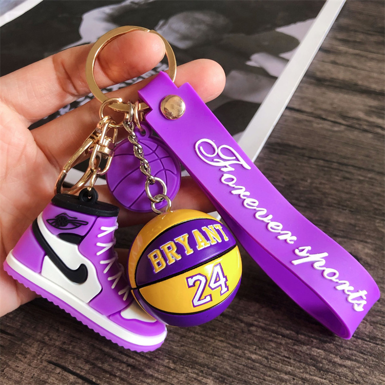 球星篮球球鞋钥匙扣科比库里詹姆斯背包挂件学生礼物纪念品