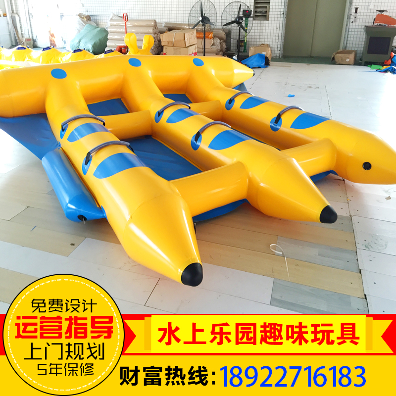 充气水上玩具小黄鸭游泳圈水上漂浮儿童百万海洋球池乐园游乐设备