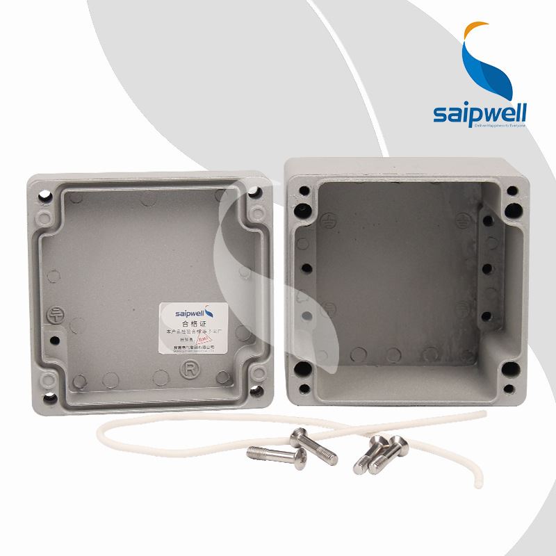 新厂家直供12012082压铸铝防水盒 金属接线控制盒 机械用铝按钮品