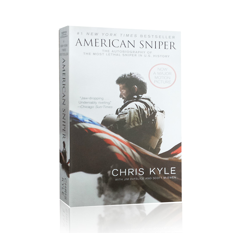 【外图原版】进口英文 American Sniper Movie Tie-in Edition 美国狙击手 电影版