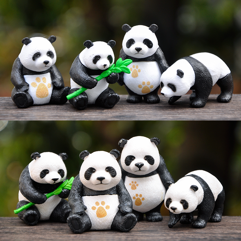 熊猫家族图片可爱