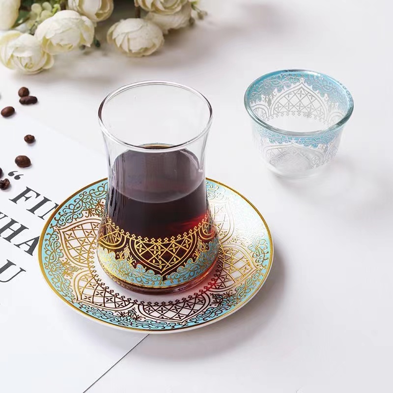新款土耳其风格精美图案咖啡杯女用达人杯唯美异国风情阿拉伯茶杯
