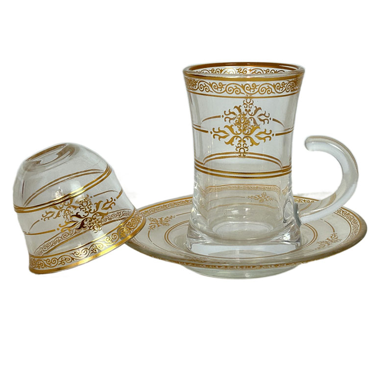土耳其红茶杯特色精致欧式宫廷风格设计感花茶杯出口咖啡杯碟套装