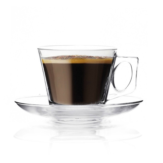 土耳其原装Pasabahce 意式浓缩咖啡杯 家居茶杯 玻璃杯套装 新品