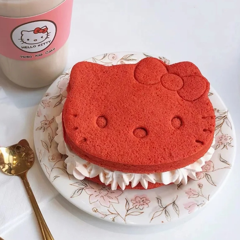 KT猫可爱吐司面包蛋糕饭团模具三明治水果卡通儿童HelloKitty宝宝