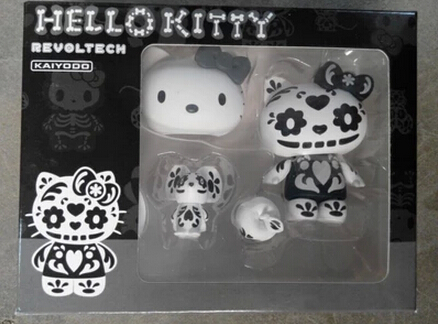 【孩仕宝】玩具模型 山口式 特摄 黑白骷髅 Hello Kitty 凯蒂猫