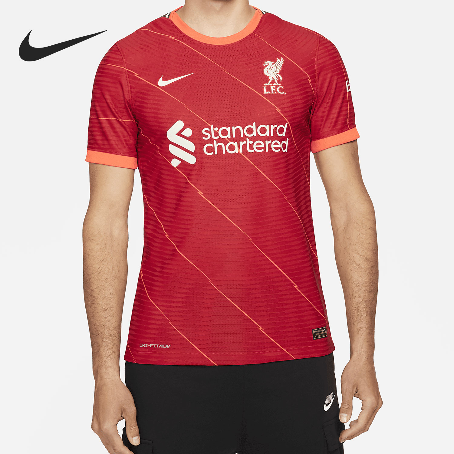 Nike/耐克正品2021年夏季新款男子利物浦主场球员球衣 DB2533-688