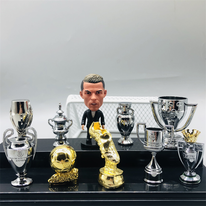 欧冠欧联世界杯纪念版金属足球奖杯意甲英超赛事同款高品质礼品
