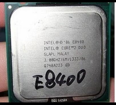 Intel酷睿2双核E8400 3.0G/6M/1333 正式版 775针台式机CPU