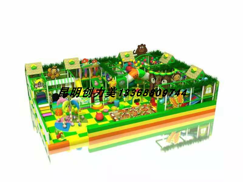 定制淘气堡 儿童乐园游乐场 大型组合游乐设备 云南昆明淘气堡