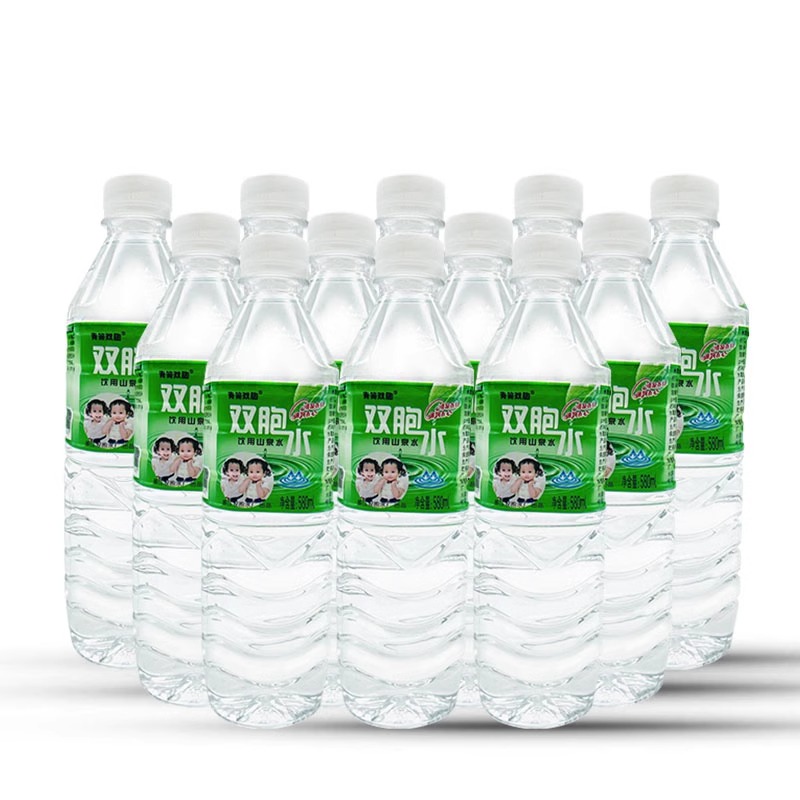 墨江双胞水580ml*6瓶/12瓶整件 云南家庭饮用山泉水 特产泉水