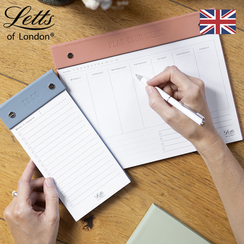 Letts of London 英国进口记事本 CONSCIOUS自律系列 TODO 自填式周计划本 笔记本 备忘录 规划便签本