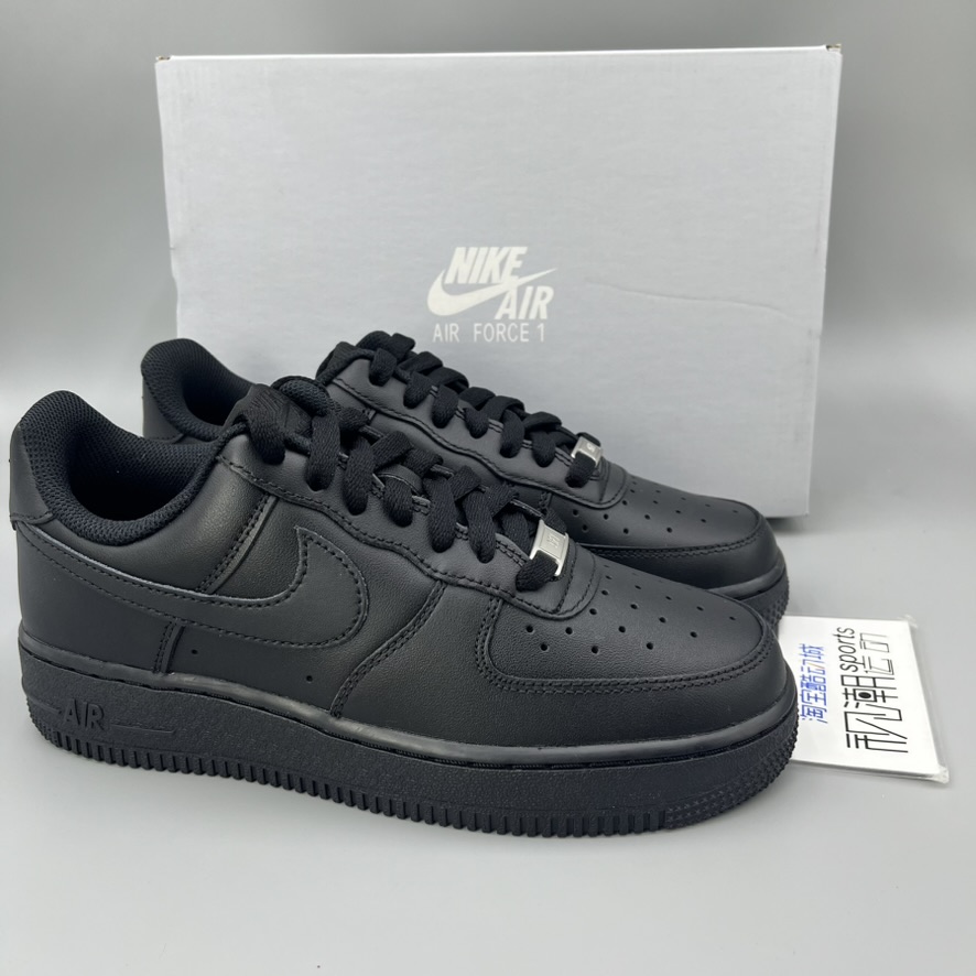 Nike耐克Air Force 1 AF1空军一号黑武士经典休闲板鞋CW2288-001